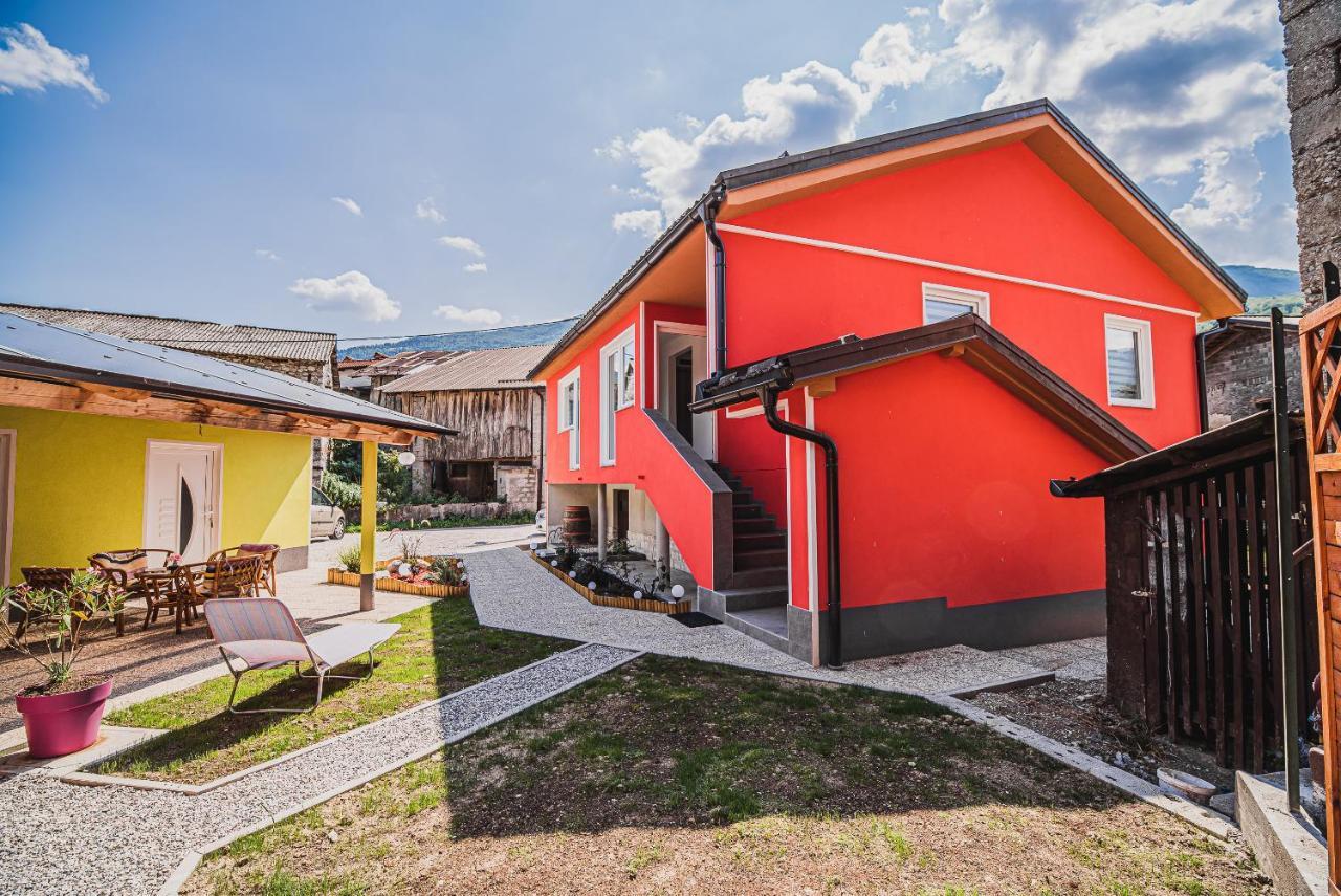 Apartmán Cuderland -Cukr Kobarid Exteriér fotografie