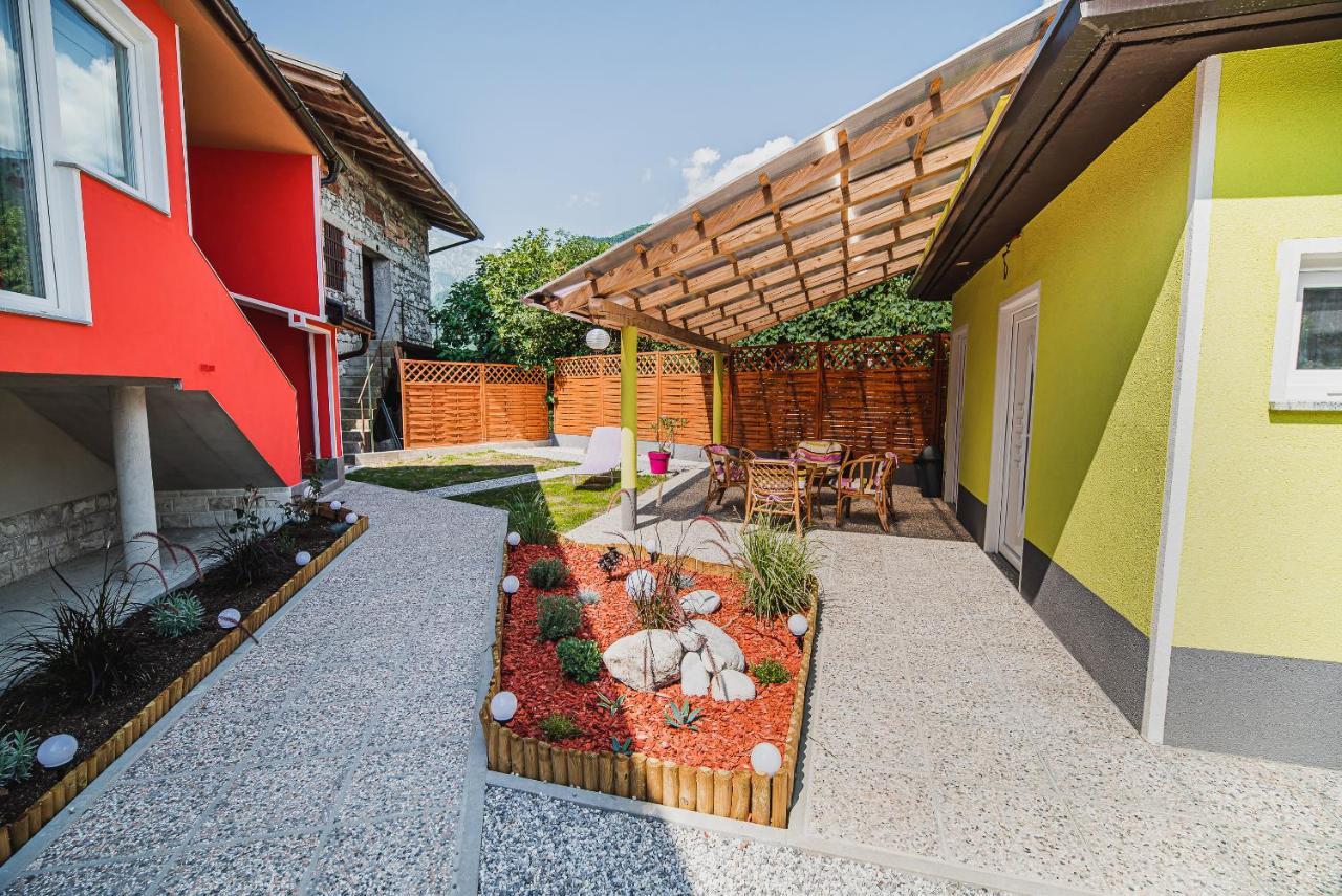 Apartmán Cuderland -Cukr Kobarid Exteriér fotografie