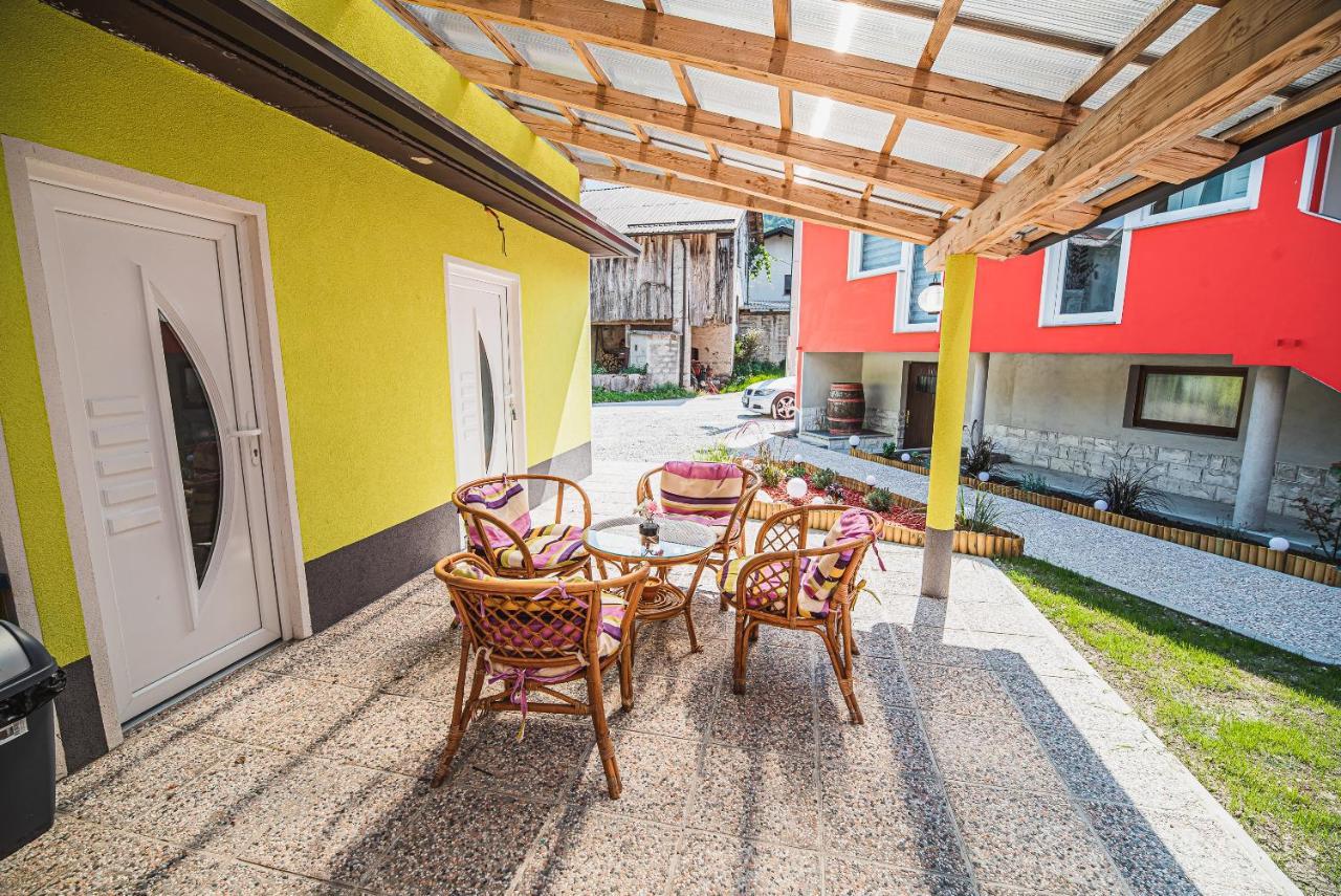 Apartmán Cuderland -Cukr Kobarid Exteriér fotografie